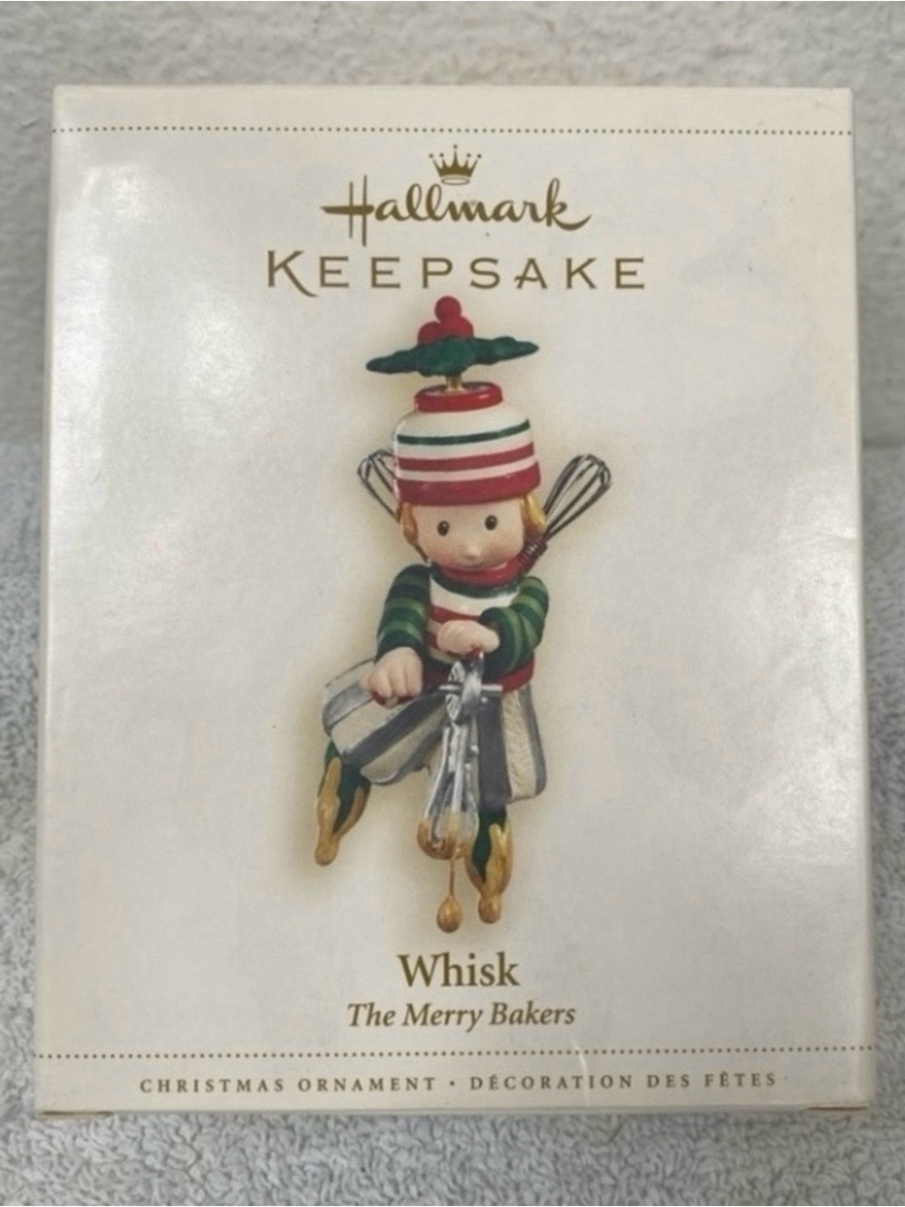 Vintage 2006 Hallmark Keepsake The Merry Bakers "Whisk" Ornament Christmas